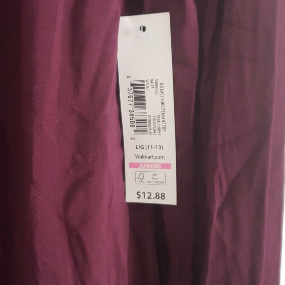 No Boundaries burgundy top - Picture 4 of 6